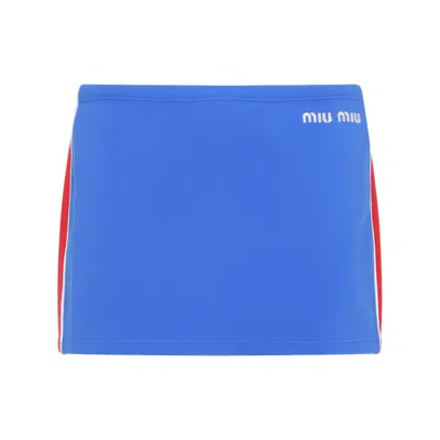 Miu Miu Skirt In Blue