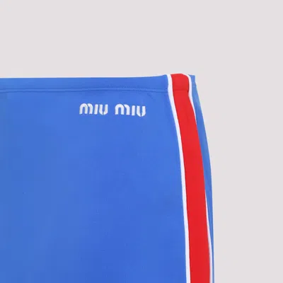 Miu Miu Skirt In Blue