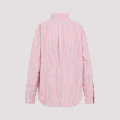 Miu Miu Cotton Shirt In Pink