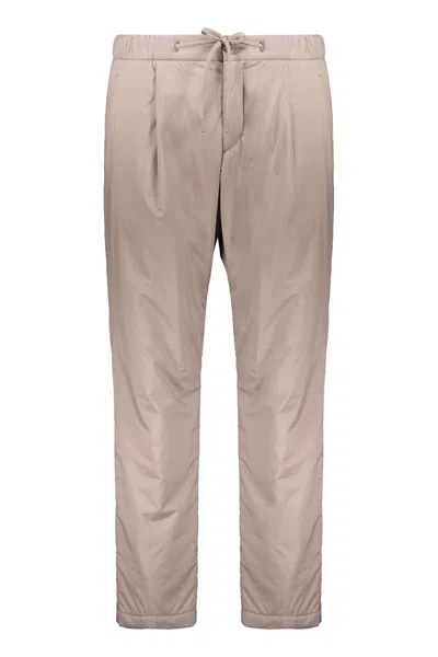 Herno Padded Trousers In Gray