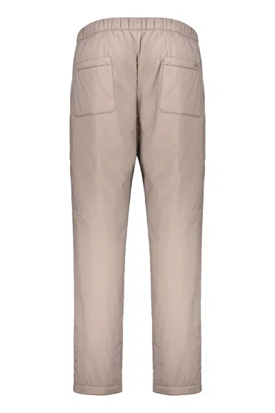 Herno Padded Trousers In Gray