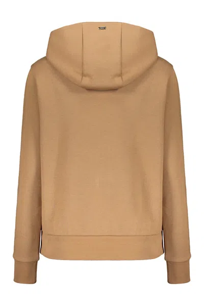Herno Hoodie In Brown