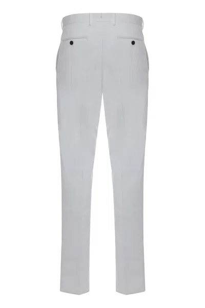 Moorer Corduroy Pants In White