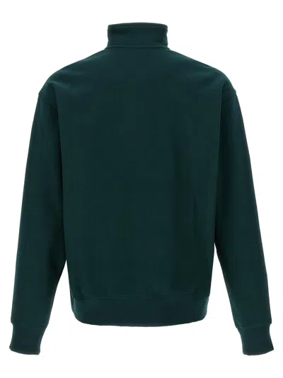 Carhartt American Script Sweatshirt In Green