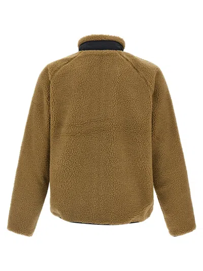 Carhartt Fleece Jacket With High Collar And Pocket In Multi