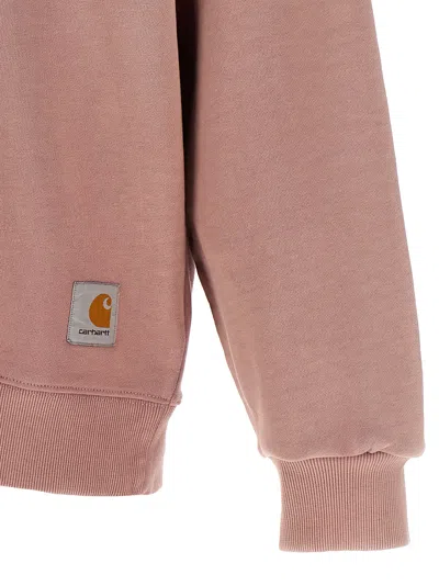 Carhartt Pink Hudson Sweatshirt In Pink