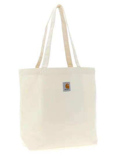 Carhartt Canvas Graphic Tote Shopping Bag In Multi