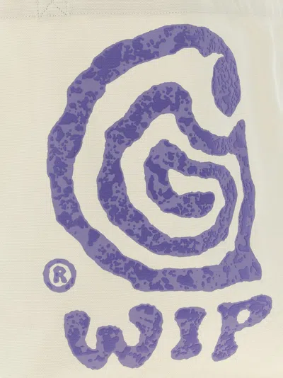 Carhartt Canvas Graphic Tote Shopping Bag In Multi