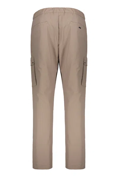 Herno Cargo Pants In Gray