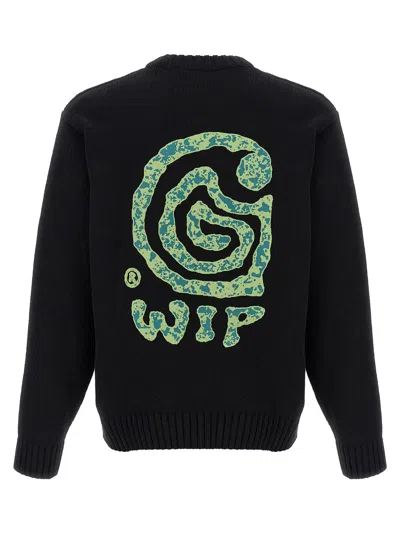 Carhartt Helix Sweater In Cotton Blend In Black