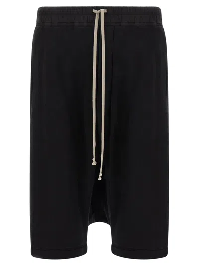 Drkshdw Drawstring Pods Bermuda Shorts In Black