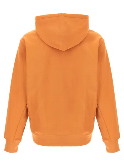 Carhartt Hoodie With American Script Design In Orange