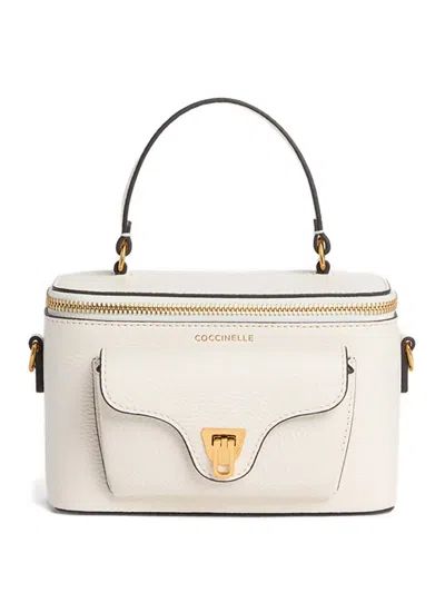 Coccinelle Mini Beat Generation Cross Body Bag In White