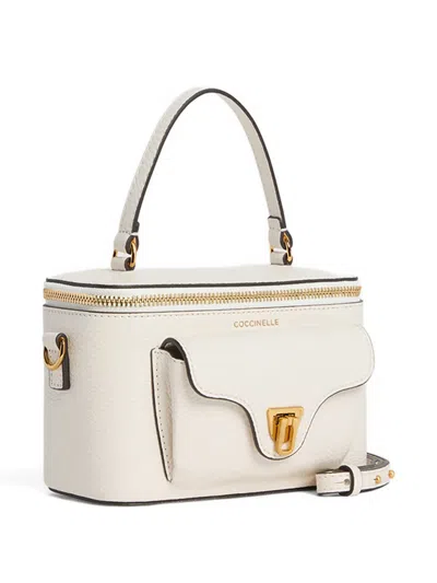 Coccinelle Mini Beat Generation Cross Body Bag In White