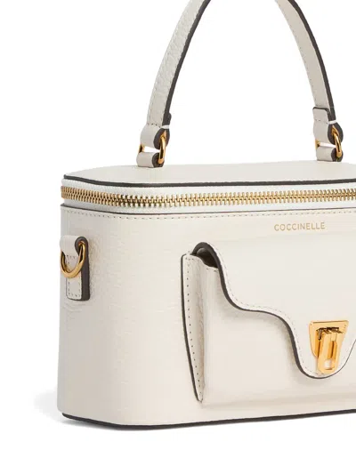 Coccinelle Mini Beat Generation Cross Body Bag In White