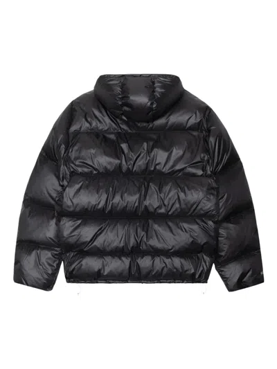 Stussy Micro Ropstop Down Jacket In Black