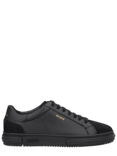 Axel Arigato Atlas Leather Sneakers In Black