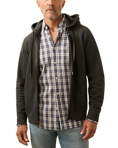 Faherty Men's High Standard Fleece Zip Hoodie In Multi