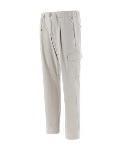 Herno Drawstring Straight-leg Trousers In Multi