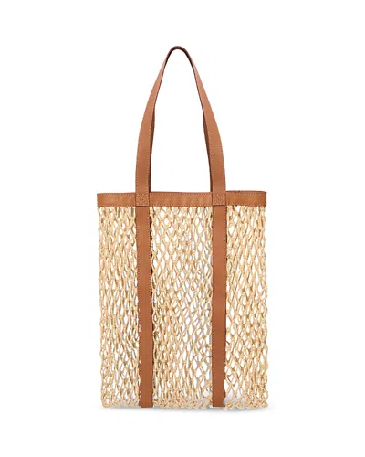 Ba&sh Ba & Sh Crochet Cotton Tote In Multi