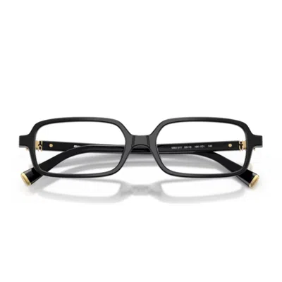 Miu Miu 0mu 01yv Miu Regard Eyeglasses In Black