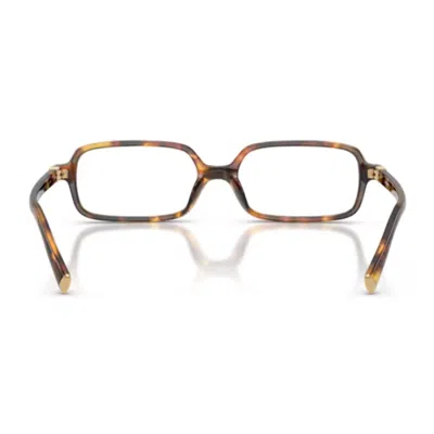 Miu Miu 0mu 01yv Miu Regard Eyeglasses In Multi