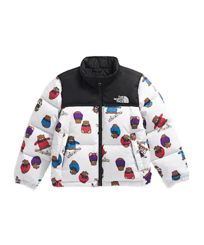 The North Face Kids 1996 Retro Nuptse Jacketprint In Multi