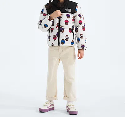 The North Face Kids 1996 Retro Nuptse Jacketprint In Multi