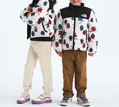 The North Face Kids 1996 Retro Nuptse Jacketprint In Multi