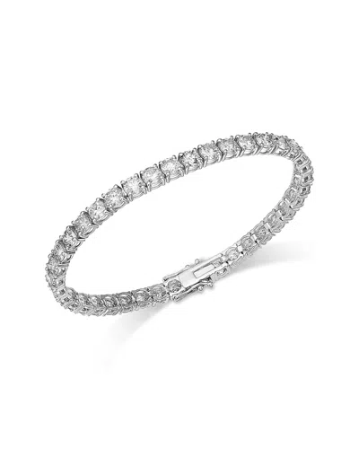 Bloomingdale's Fine Collection Luxe Collection Certified Diamond Classic Tennis Bracelet In 14k White Gold, 12.0 Tcw In Gold