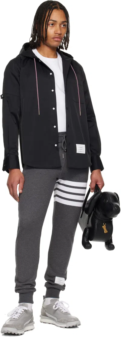 Thom Browne Alumni Low Top Sneaker Light Grey In Multi