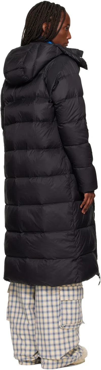 The North Face Black City Long Hooded Down Jacket