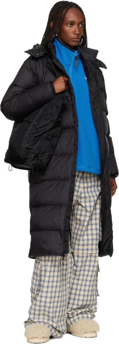 The North Face Black City Long Hooded Down Jacket