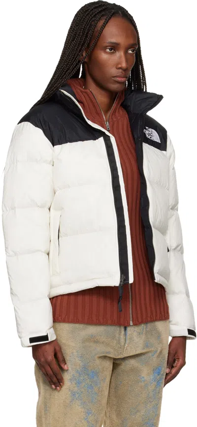 The North Face White 1996 Retro Nuptse Jacket