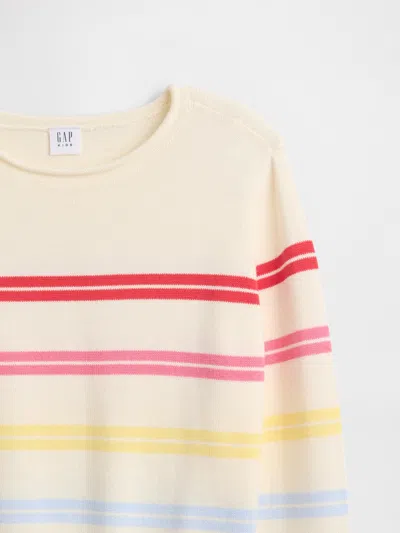 Gap Factory Kids Relaxed Roll-neck Sweater In Multi