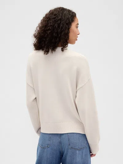 Gap Factory Relaxed Cotton Crewneck Sweater