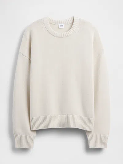 Gap Factory Relaxed Cotton Crewneck Sweater
