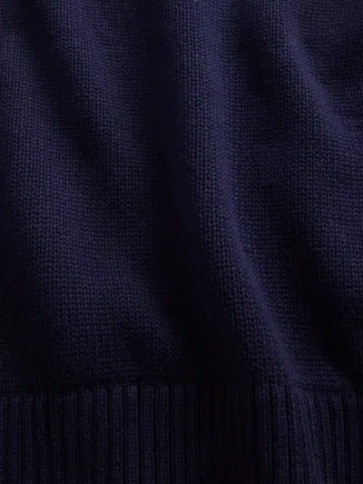 Gap Factory Relaxed Cotton Crewneck Sweater In Blue