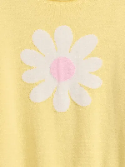 Gap Factory Kids Relaxed Roll-neck Sweater In Yellow