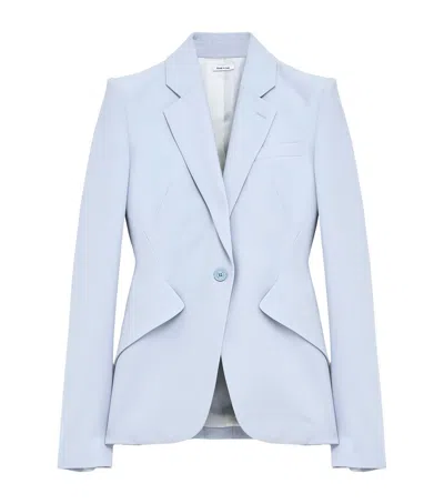 Alexander Mcqueen Single-breasted Blazer In Black