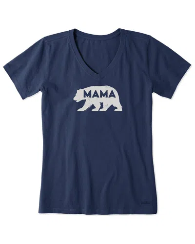 Life Is Good Crusher V-neck T-shirt In Multi