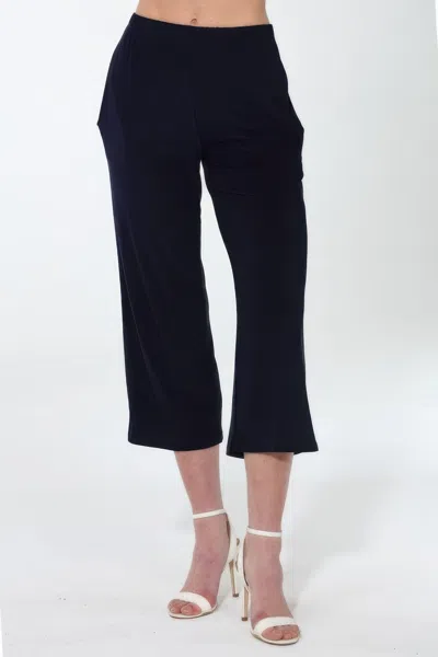 Truedames Hit Wide Leg Ankle Length Pants In Multi