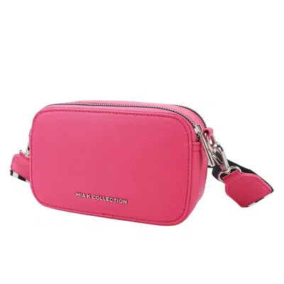 Mkf Collection By Mia K Avielle Solid Women's Crossbody Bag By Mia K In Pink