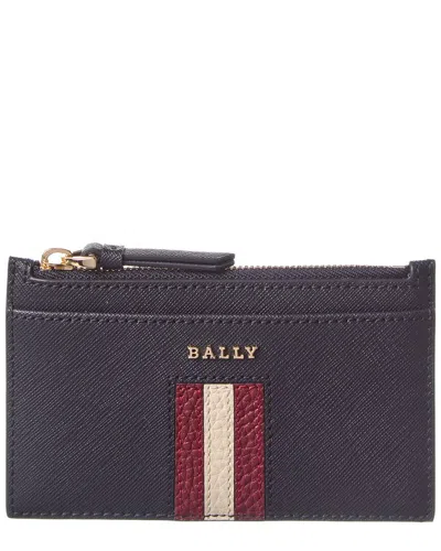 Bally Sandhy Leather Card Case In Multi