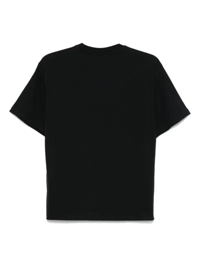 Carhartt Wip Main Logo Cotton T Shirt In Black