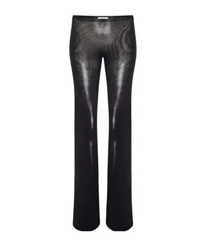 Jean Paul Gaultier Elastic Waist Casual Pants In Black