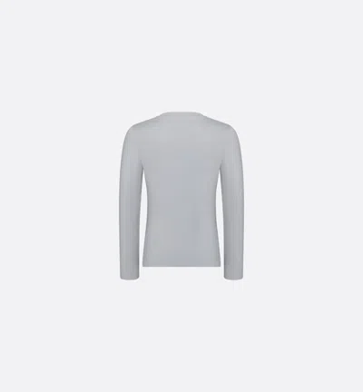 Dior Long-sleeved T-shirt In Gray