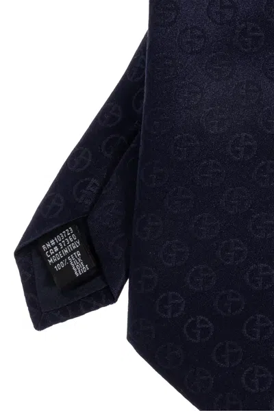 Giorgio Armani Pointed Tie In Brown