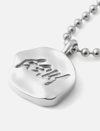 Deinet Yeonjun Ggum X  Necklace In Metallic