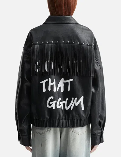 Deinet Yeonjun Ggum X  Fringe Jacket